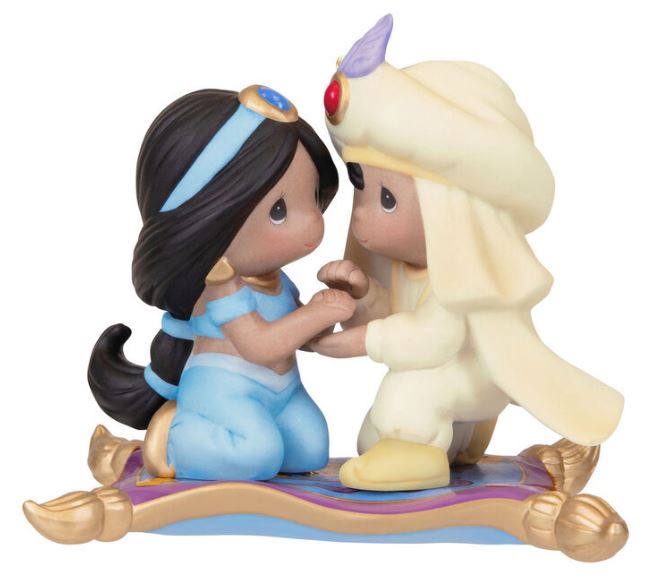 2026 Aladdin and Jasmine - Disney Precious Moments -<B>Limited Quantity</B> - Porcelain